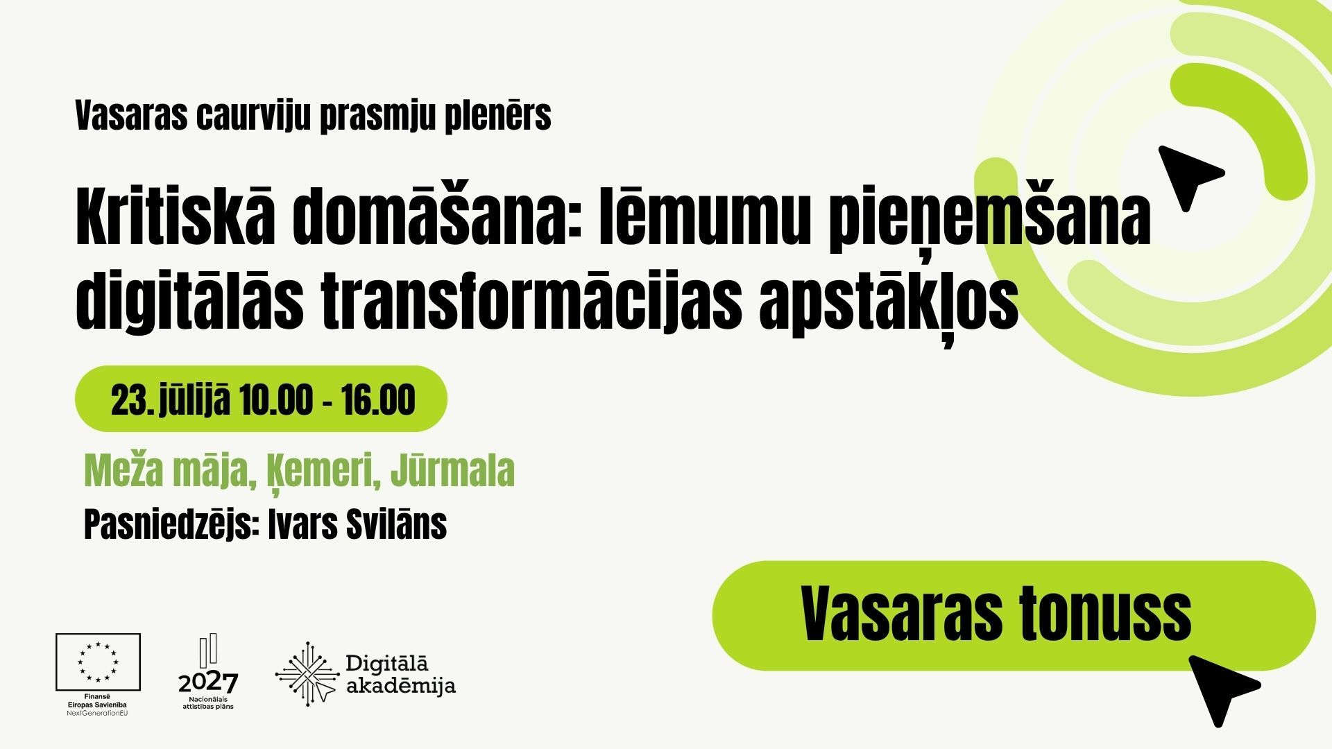 Kritiskā domāšana: lēmumu pieņemšana digitālās transformācijas apstākļos